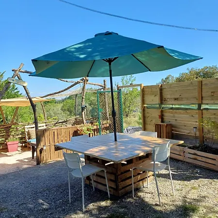 Tente Sur Aire De Detente Privee Luksustelt Massillargues-Attuech