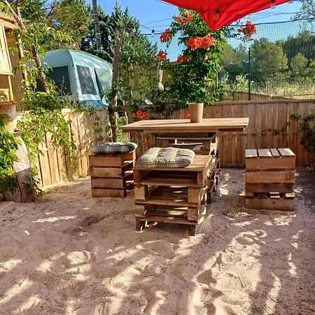 Luxusní stan Tente Sur Aire De Detente Privee *